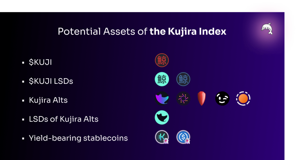 Potential Assets of the Kujira Index