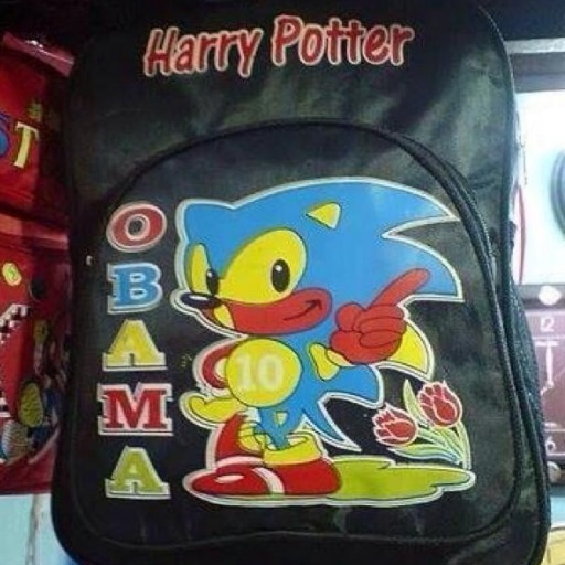 HarryPotterObamaSonic10Inu backpack